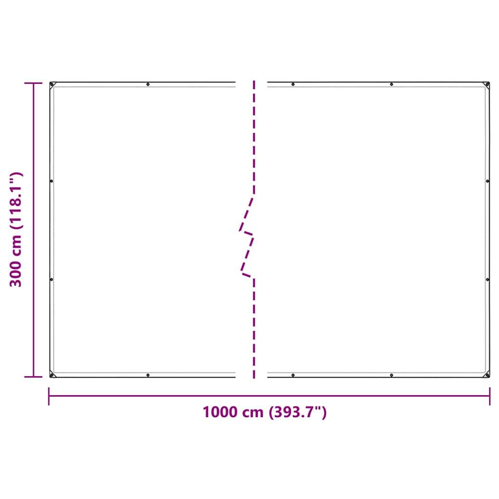 PANGIVO - Couverture végétale PVC transparent et blanc 1000 x 300 cm - PANGIVO - Image 10