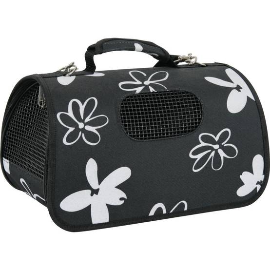 Zolux - Panier de transport Flower L couleur noir pour chat ou chien. max 8 kg - Image 2