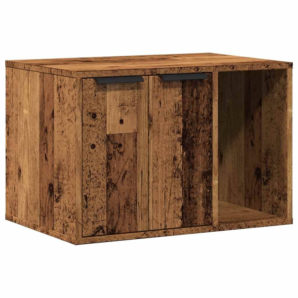 Vidaxl - Meuble de bac à litière pour chat vieux bois bois d'ingénierie vidaXL 857731 - Image 2