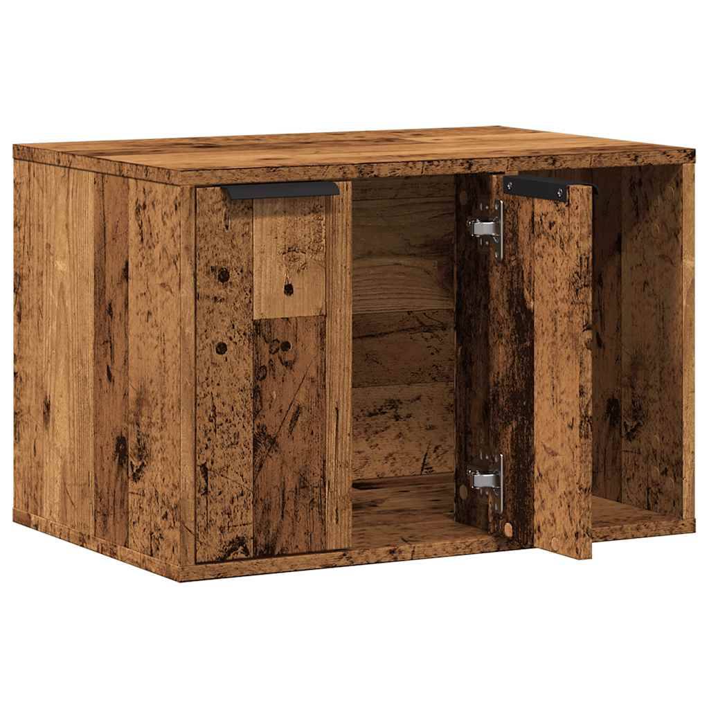 Vidaxl - Meuble de bac à litière pour chat vieux bois bois d'ingénierie vidaXL 857731 - Image 5