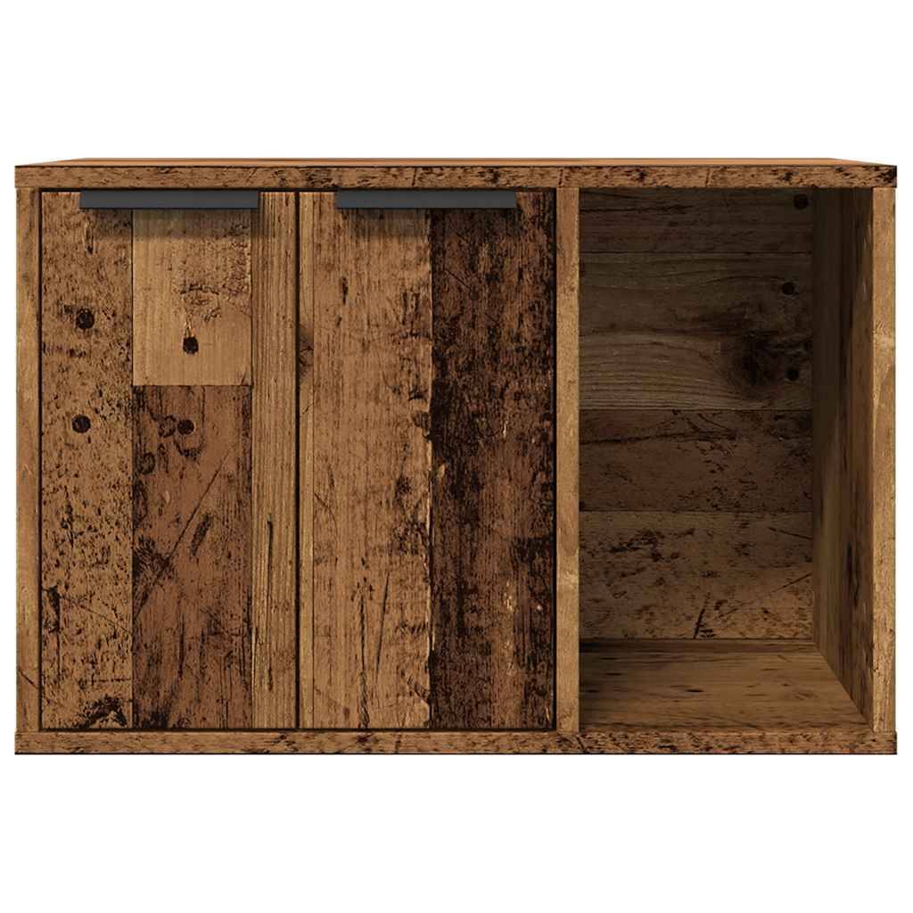 Vidaxl - Meuble de bac à litière pour chat vieux bois bois d'ingénierie vidaXL 857731 - Image 6