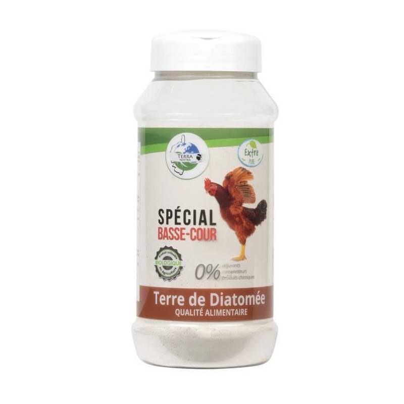 Terra Nostra Terre De Diatomee Speciale Basse Cour - Qualite Alimentaire - Poudreuse 300 G - Image 1