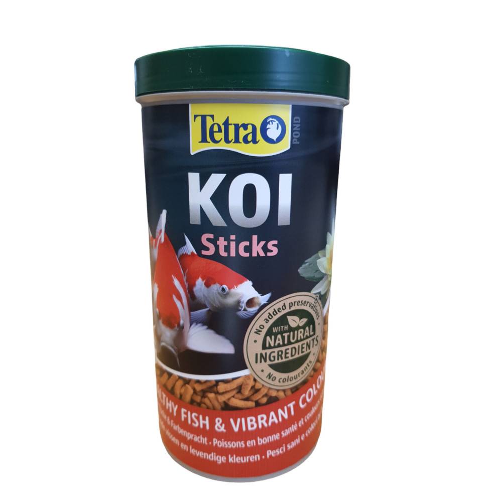Tetra - Aliment complet flottant Koï stick  1 litre , 140 g pour carpes koï de bassin - Image 3
