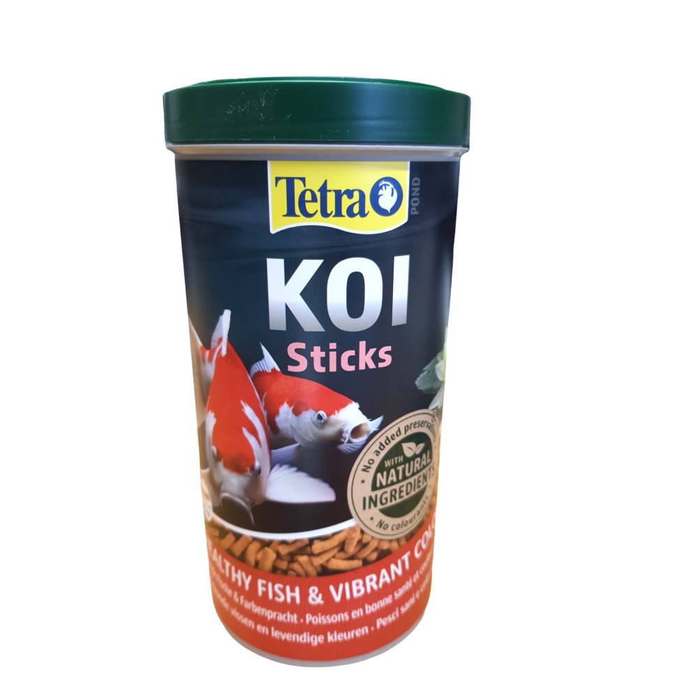 Tetra - Aliment complet flottant Koï stick  1 litre , 140 g pour carpes koï de bassin - Image 2