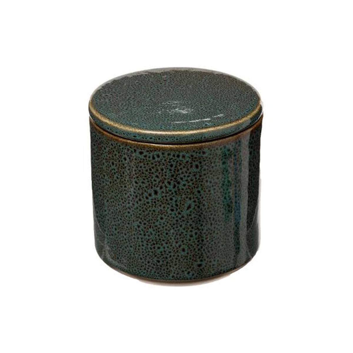 Pot à Coton Design "Green Harmony" 10cm Vert - Image 1