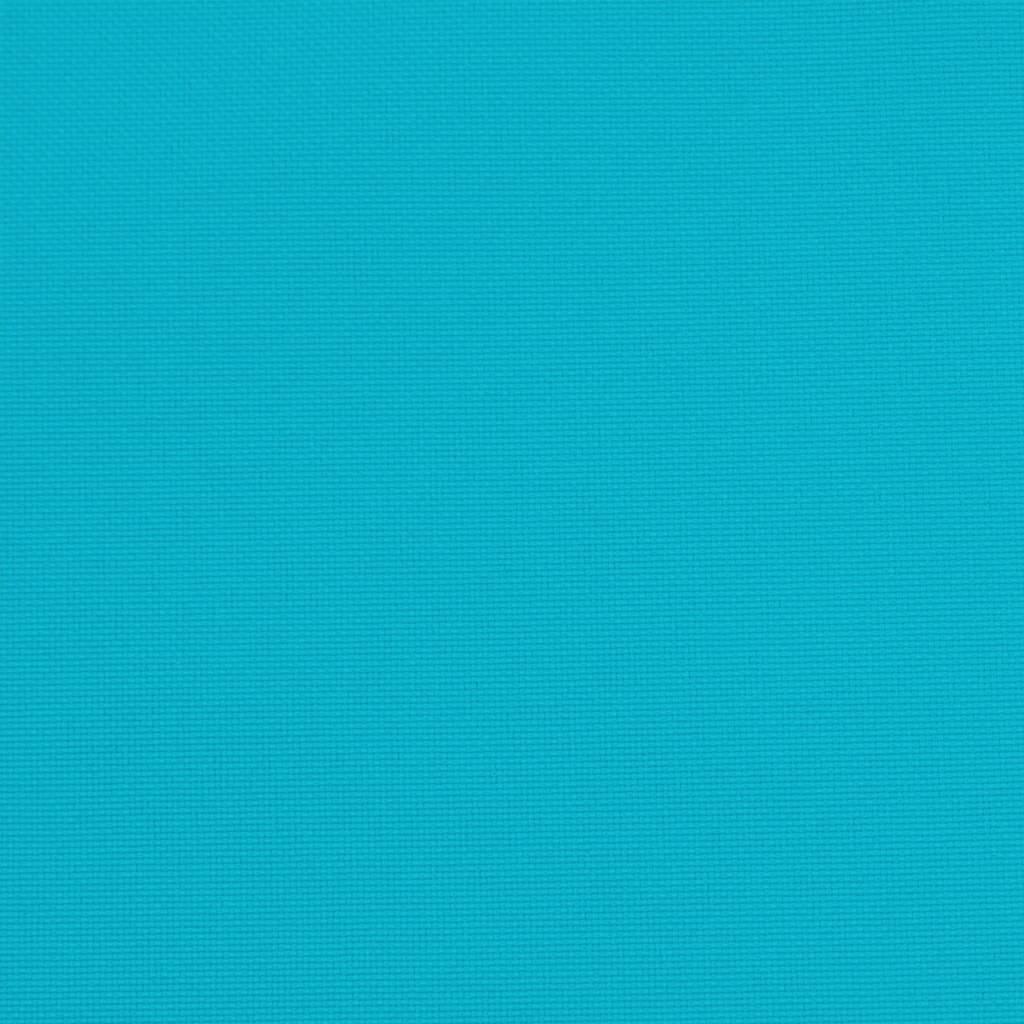 Set de 4 Coussins de Siège Tissu Oxford Résistant à l'eau pour Intérieur Extérieur Turquoise 40x40cm – ComfortXL Outdoor Living - Image 8