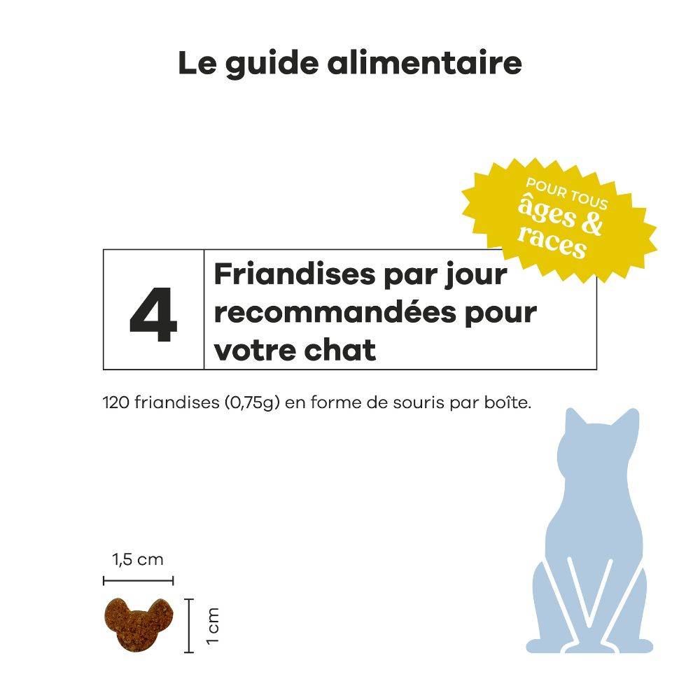 Complément Alimentaire - Probiotiques & Digestion pour chat - Contre diarrhée, constipation, boules de poils - Pré- & probiotiques, psyllium - Treatsy - Image 6