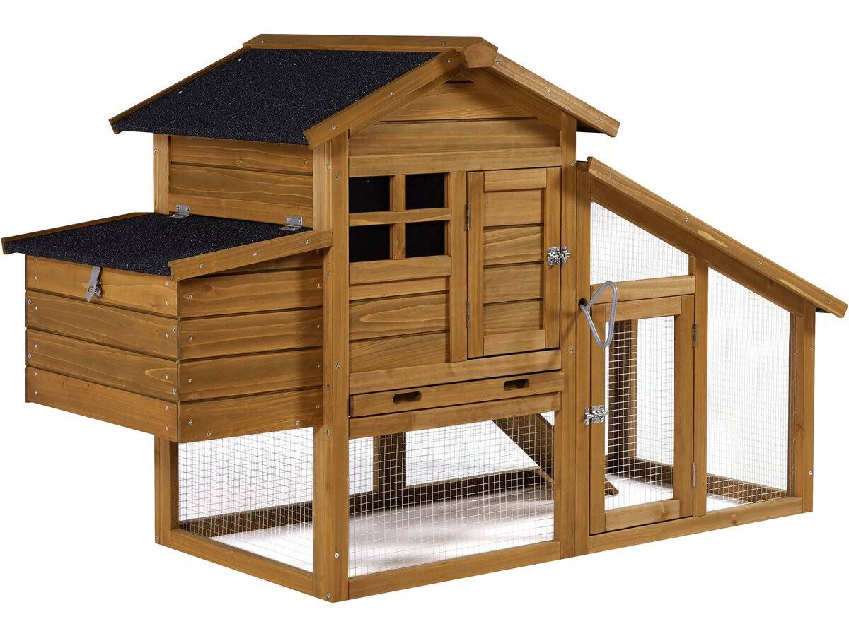 Habitat Et Jardin - Poulailler Avec Pondoir En Bois "clochette" - Marron -habitat Et Jardin - Image 1