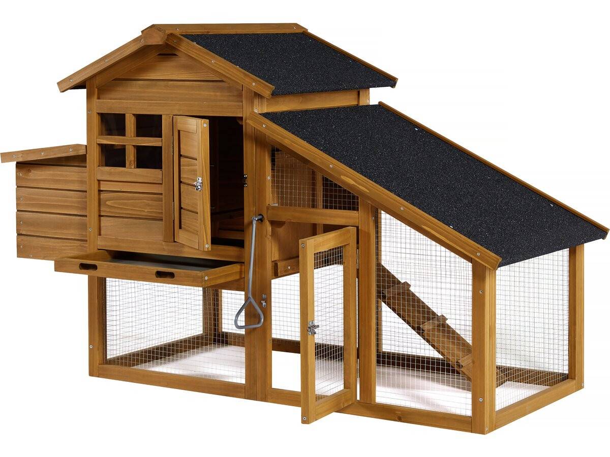 Habitat Et Jardin - Poulailler Avec Pondoir En Bois "clochette" - Marron -habitat Et Jardin - Image 3