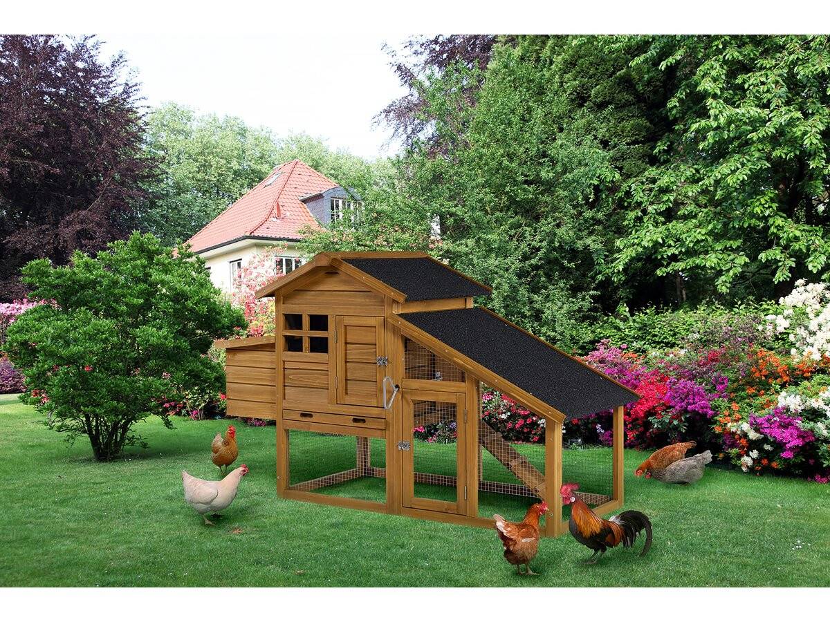 Habitat Et Jardin - Poulailler Avec Pondoir En Bois "clochette" - Marron -habitat Et Jardin - Image 2