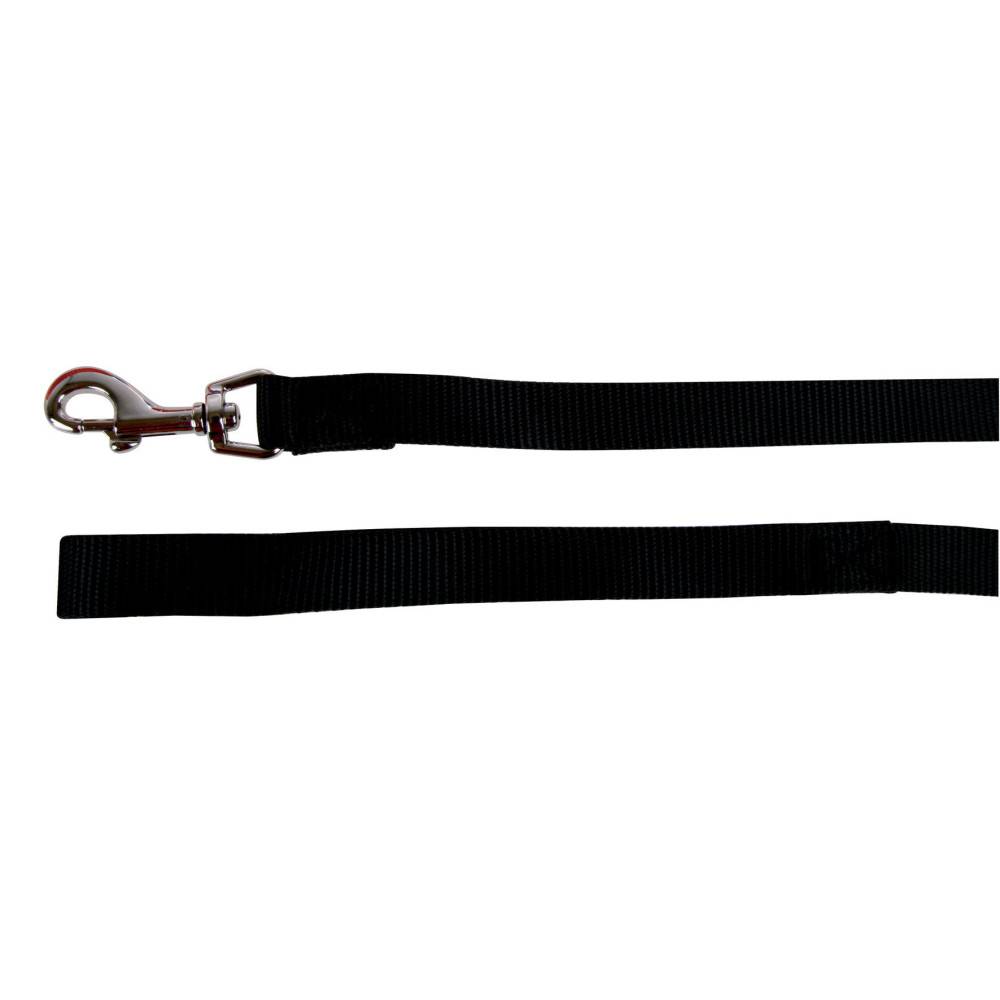 Zolux - Laisse nylon, 1 m x 15 mm, noir, pour chien - Image 2