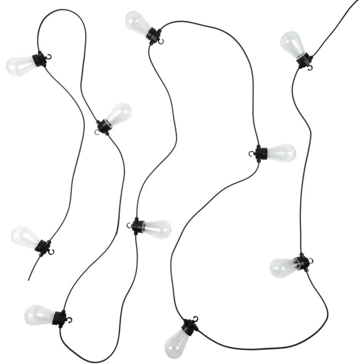 The Home Deco Factory - Guirlande extérieure 10 ampoules LED 4,50 m - Image 1