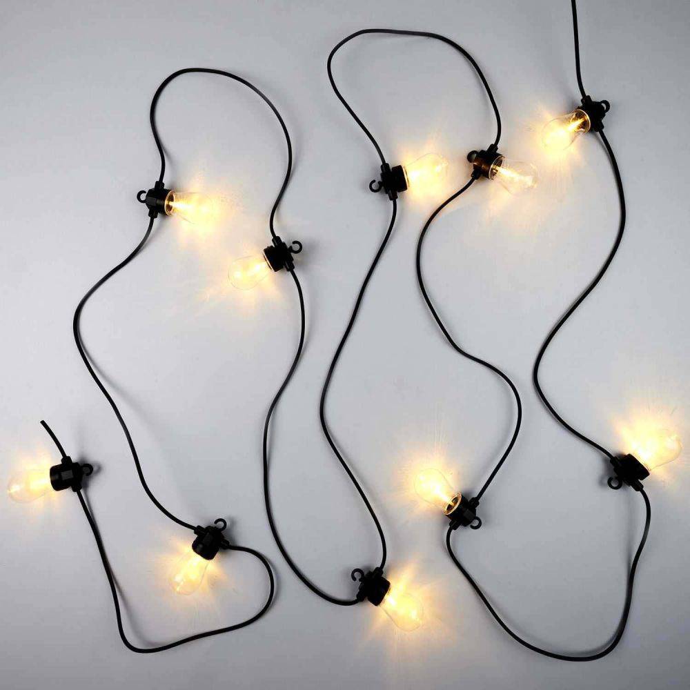 The Home Deco Factory - Guirlande extérieure 10 ampoules LED 4,50 m - Image 3