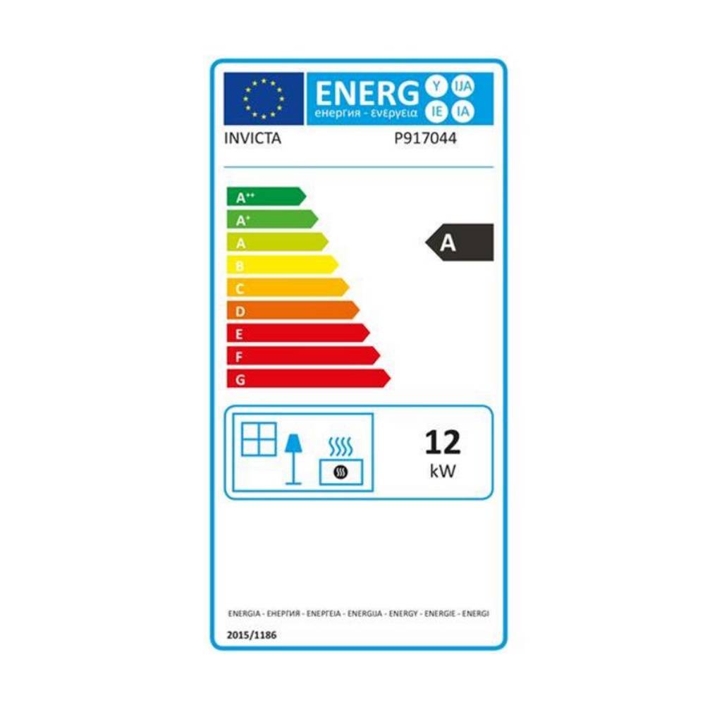 Invicta - Poêle à bois fonte 12kw anthracite 9170-44 Invicta - Image 2