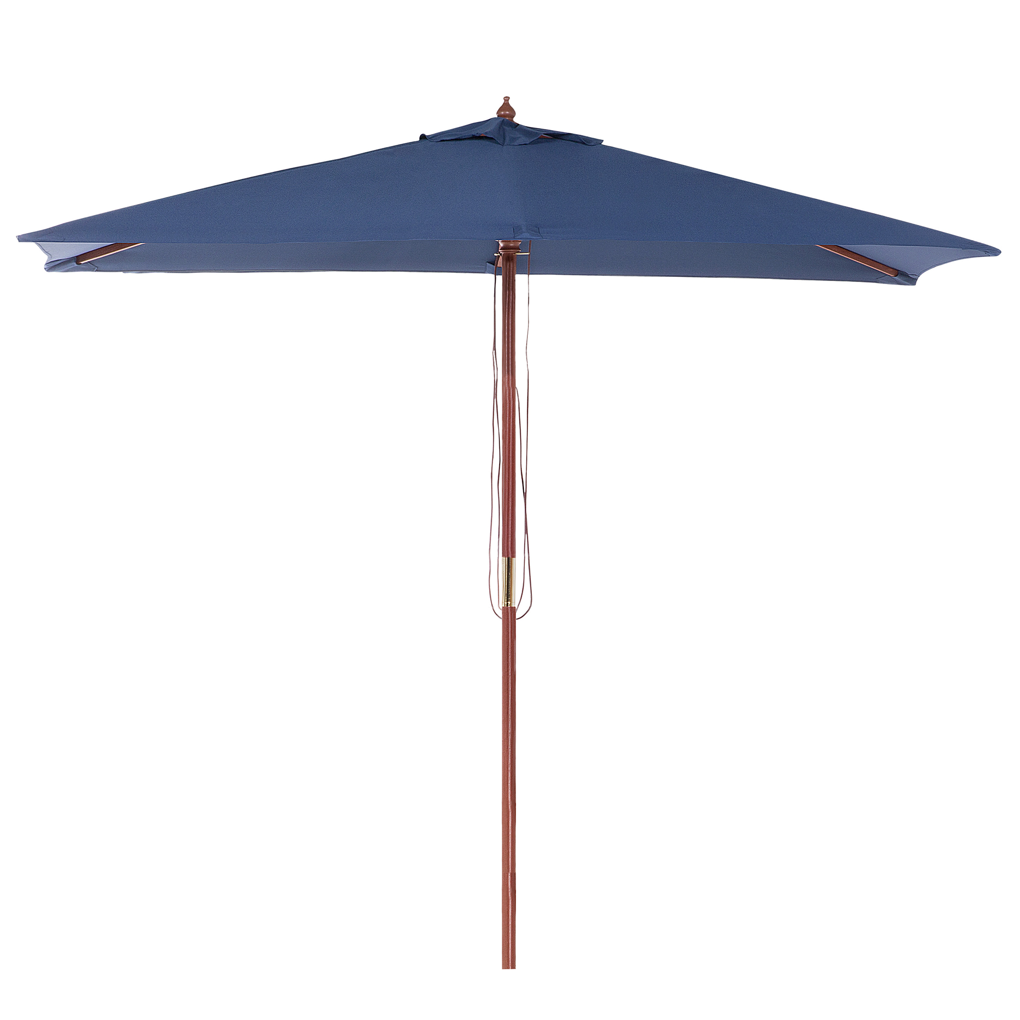 Beliani - Parasol droit Tissu Bleu marine FLAMENCO - Beliani - Image 2