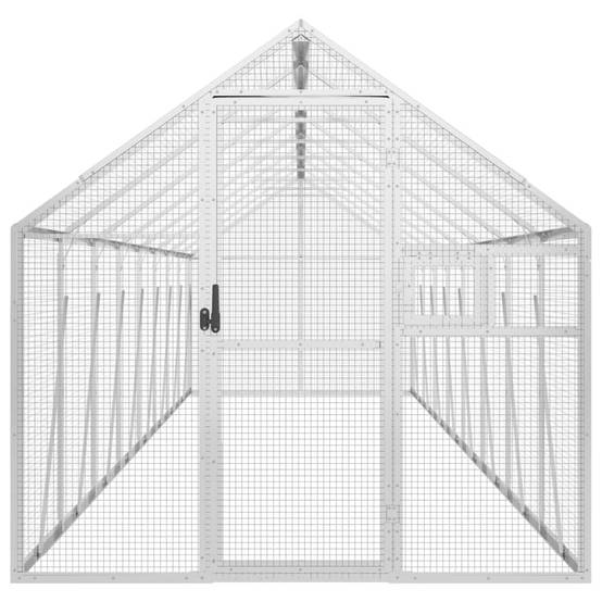 Grande Cage Aluminium Géante Élevage Argent 179x800x185cm - ComfortXL Outdoor Living - Image 3