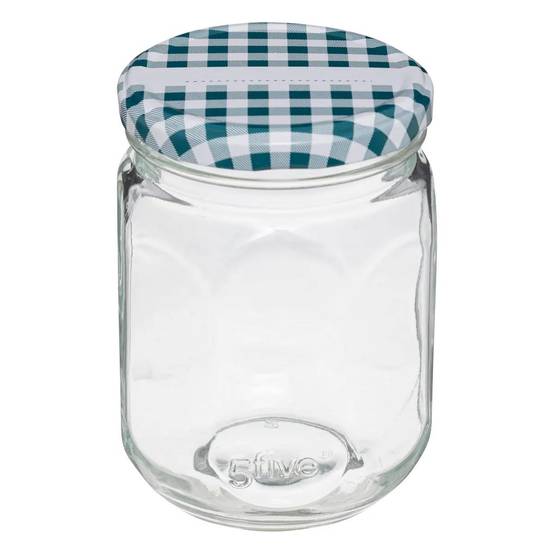 Lot de 6 Pots à Confiture en Verre "Jarro" 0,5L Transparent - Image 2