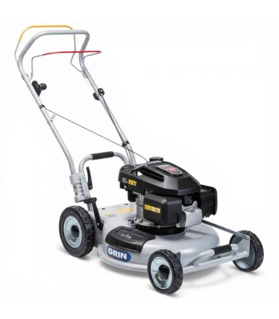 Grin - Tondeuse thermique mulching 53 cm, traction, moteur Honda GCV170 166 cm³ - GRIN HM53A-HONDA - Image 1