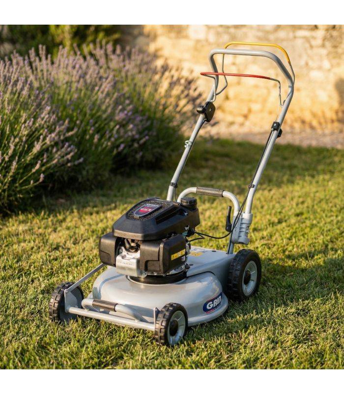 Grin - Tondeuse thermique mulching 53 cm, traction, moteur Honda GCV170 166 cm³ - GRIN HM53A-HONDA - Image 5