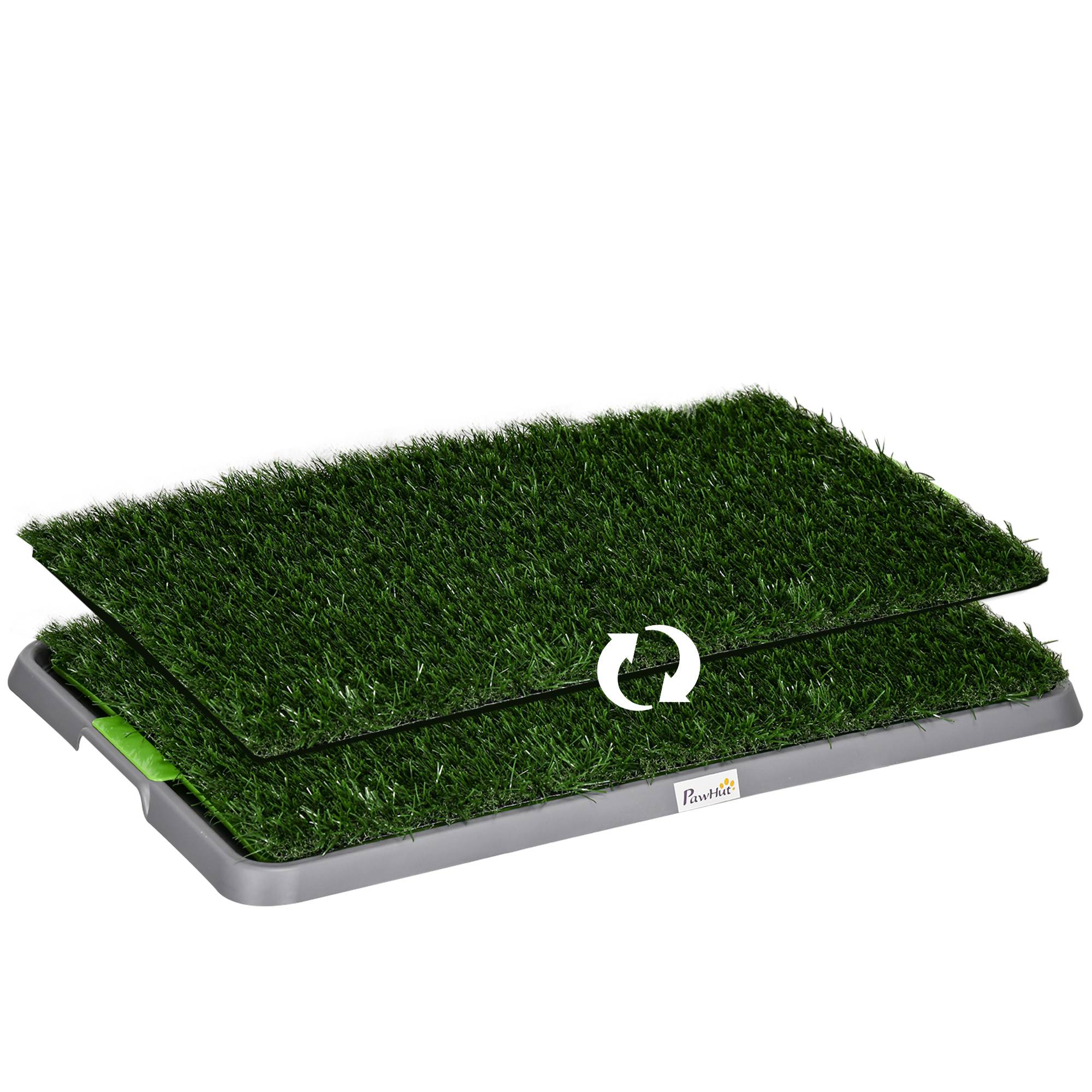 ComfortXL - Toilette pour chien plastique et gazon synthétique vert 67 x 41 cm avec drainage pour intérieur et balcon - Image 10