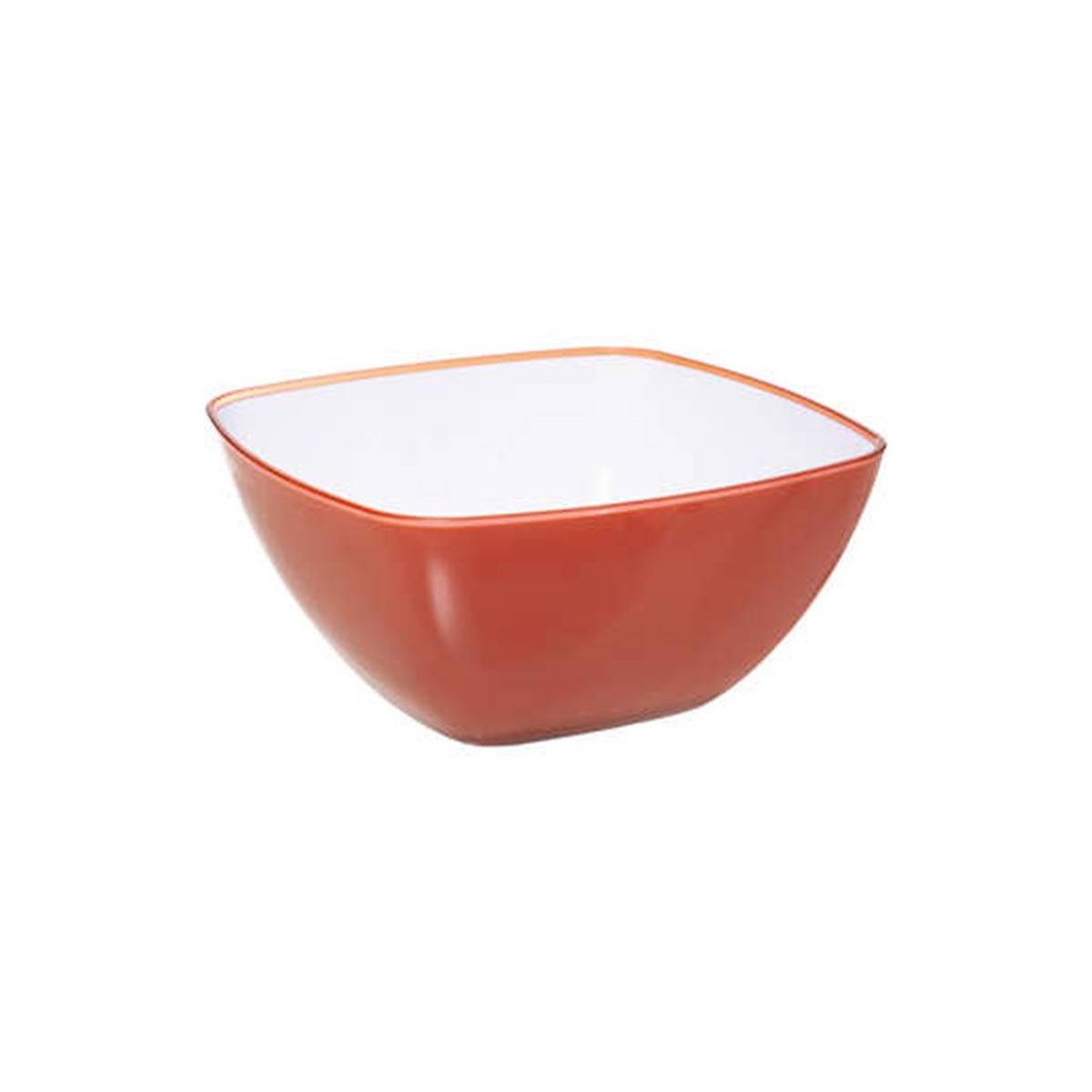 Saladier Carré Réutilisable "Square" 19cm Rose