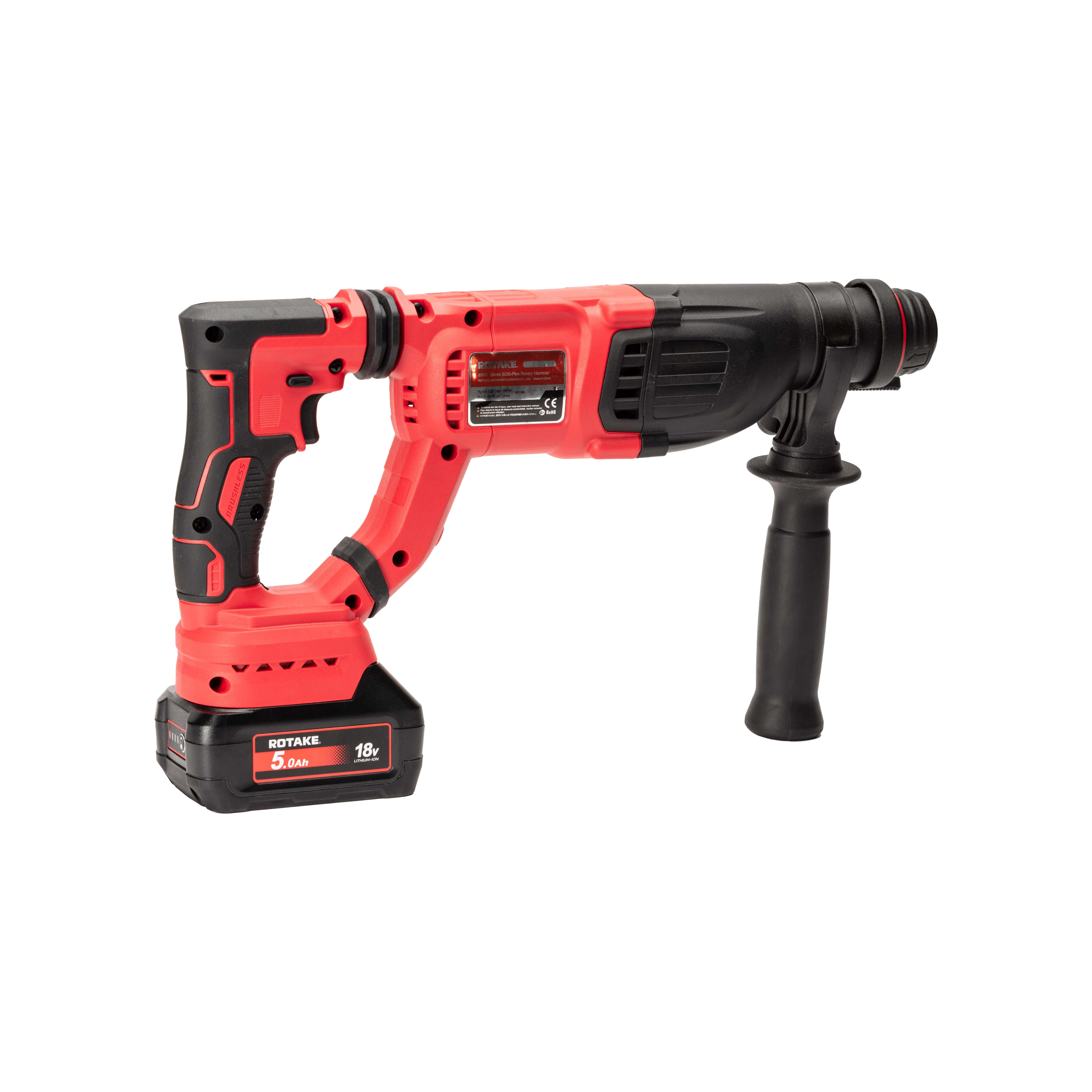 Autre - Perforateur SDS-plus 18V 28mm 3J sans batterie, ni chargeur - ROTAKE - 8903 - Image 3