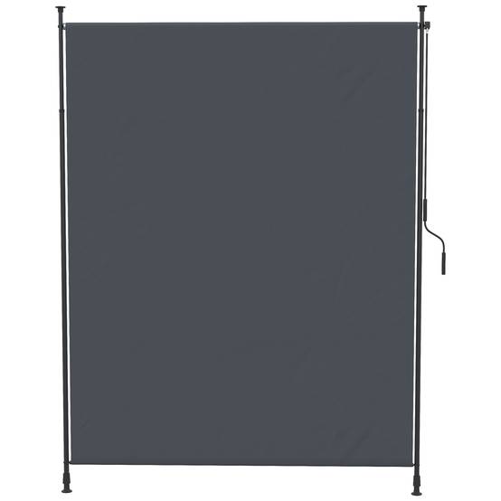 Store vertical aluminium gris 200 x 3.8 x 305 cm - PANGIVO - Image 2