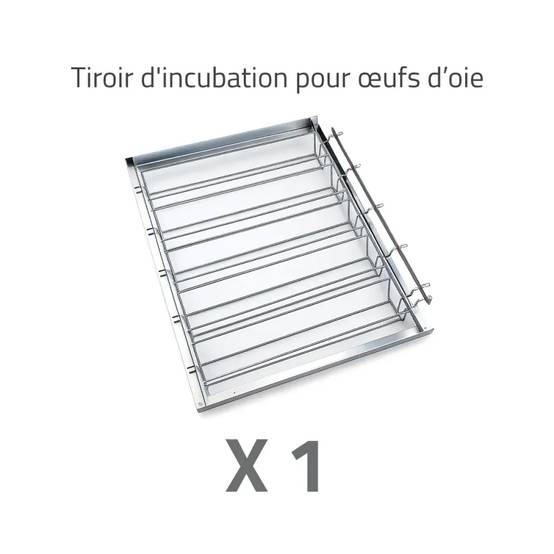 Couveuse + 2 Tiroirs caille à poule + 1 Tiroir oeufs oie + 1 Panier d'éclosion + 1 Kit humidification MAINO - Image 5