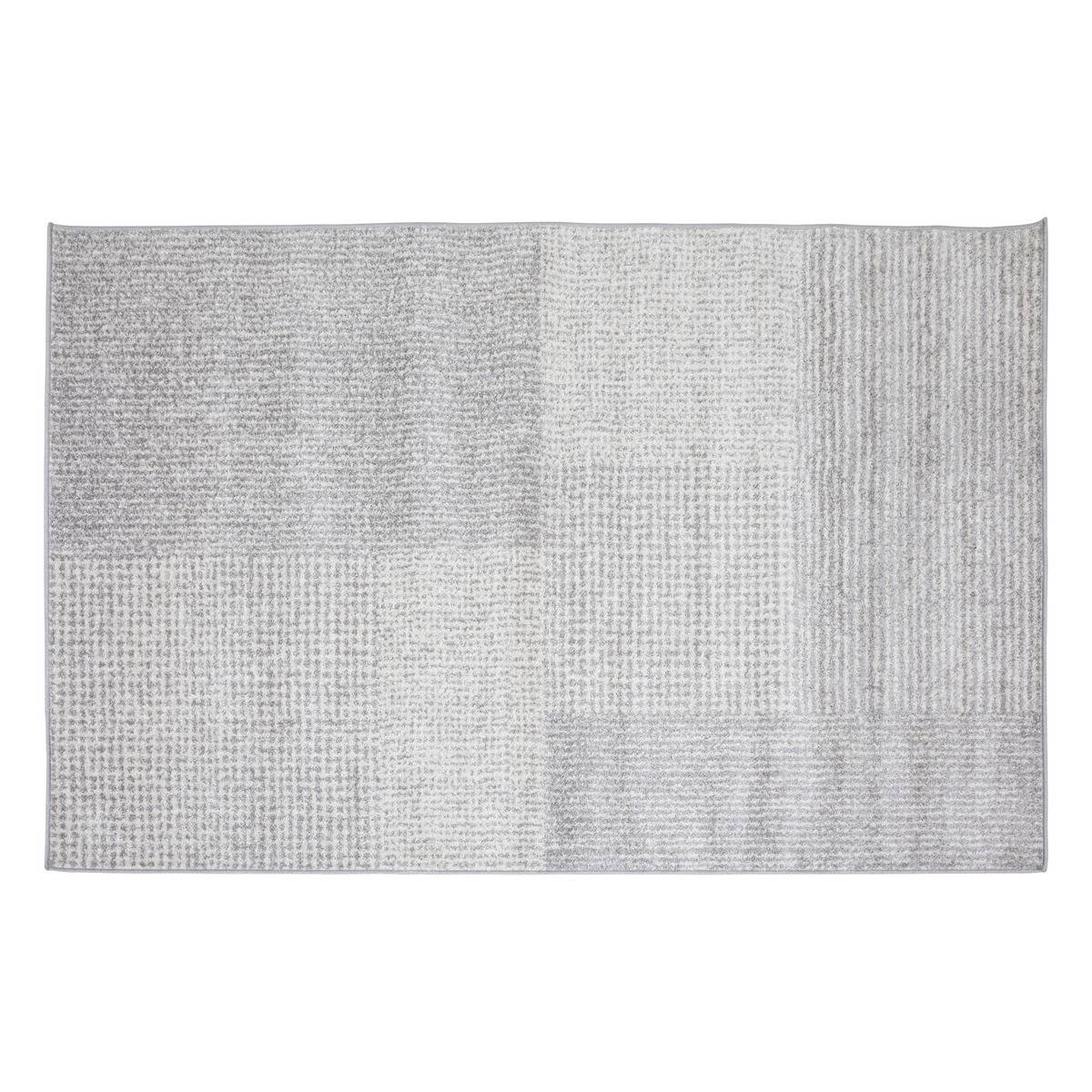 Tapis décoratif poils ras motifs imprimés 100 x 150 cm - Image 1