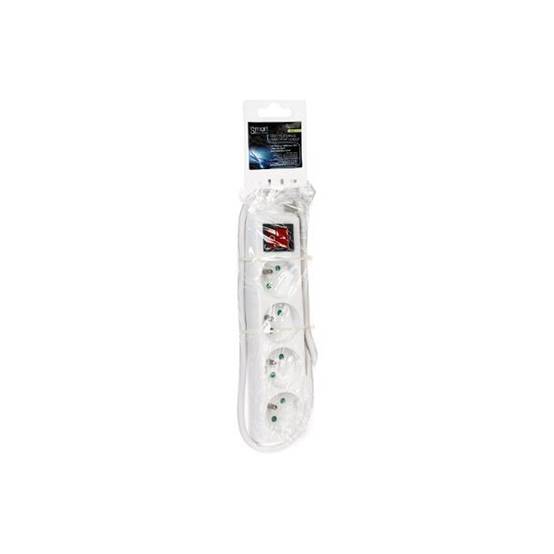Bloc Multiprise "4 Prises" 24cm Blanc - Image 4