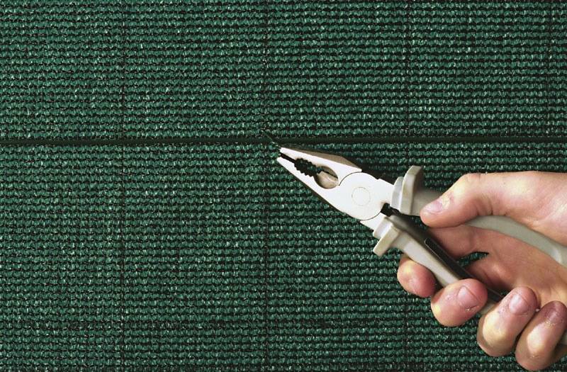 Nortène - Brise vue tissé 95% occultant - vert- 1 x 50 m TOTALTEX Nortene - Image 3
