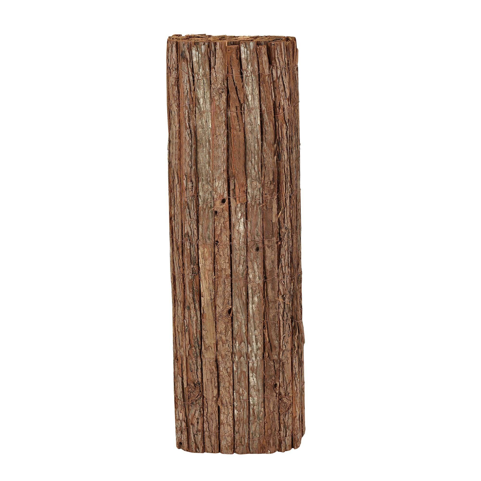 Helloshop26 - Clôture brise vue canisse écorce solide 2 x 5 m