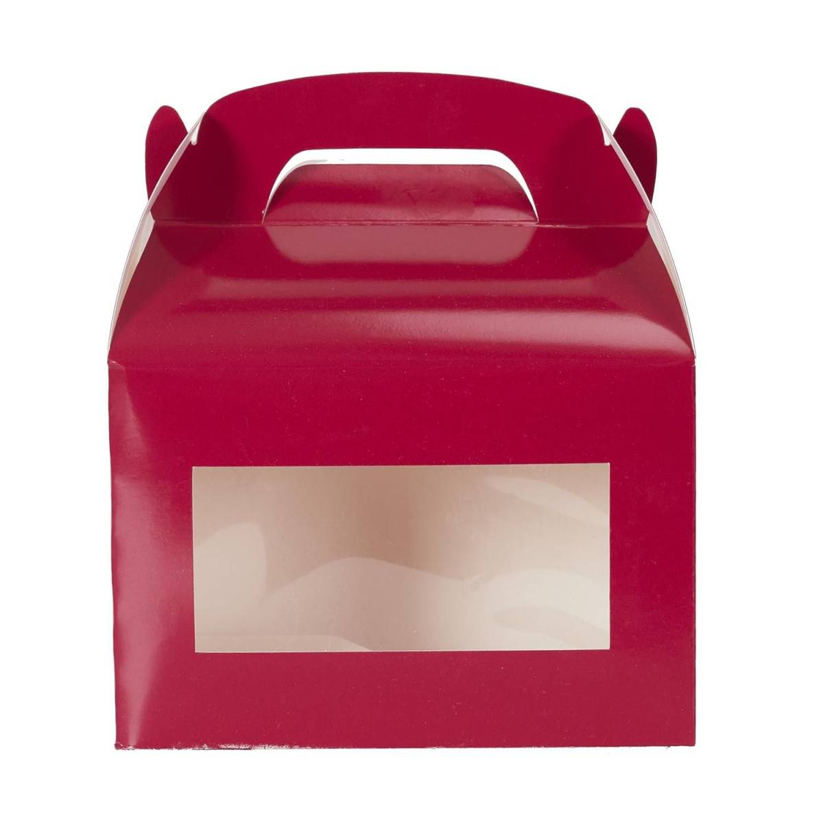 Lot de 5 Boîtes à Gâteaux "Pâtisserie" 20cm Rose - Image 2