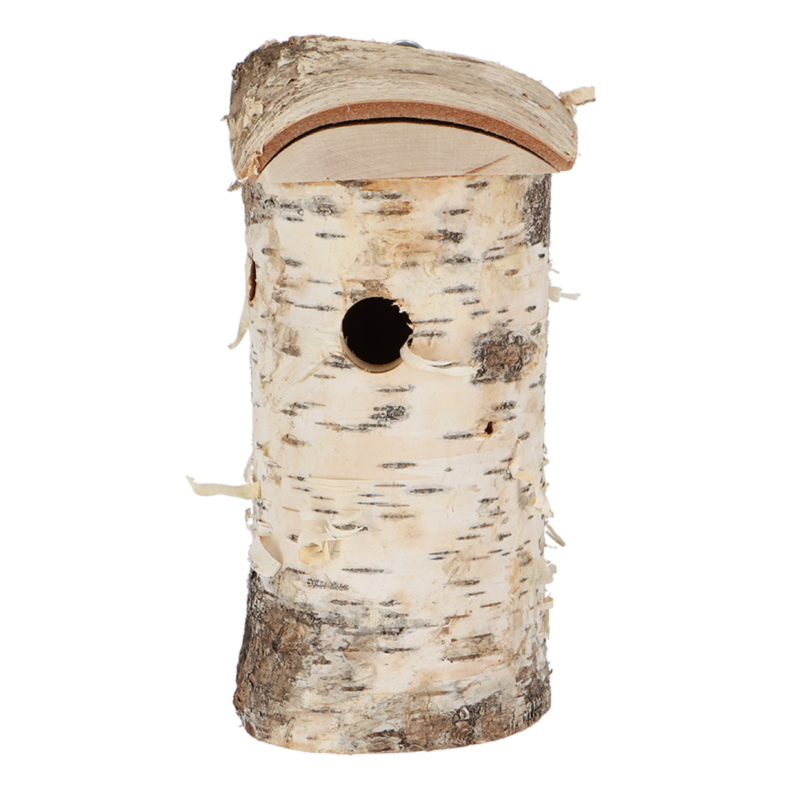 Best For Birds - Nichoir pour mésange bleue en bois de bouleau - Beige - L 13,4 x P 16,9 x H 25,5 cm - Image 9