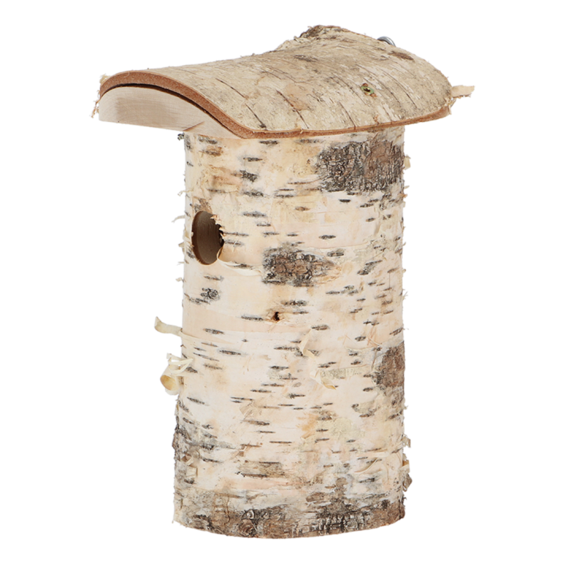 Best For Birds - Nichoir pour mésange bleue en bois de bouleau - Beige - L 13,4 x P 16,9 x H 25,5 cm - Image 2