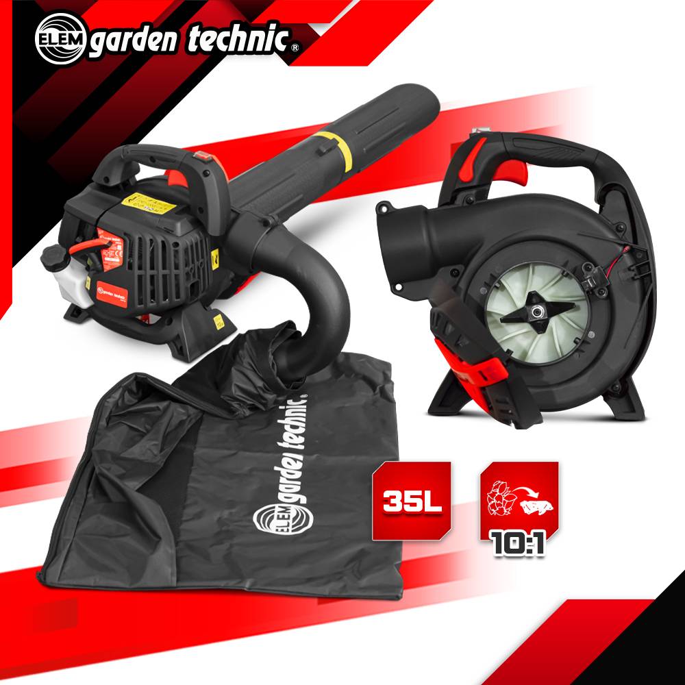 Elem Garden Technic - Aspirateur souffleur broyeur thermique 25.4CC - Elem Garden - Image 4