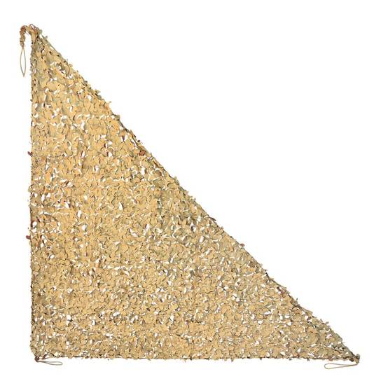 Filet de camouflage triangulaire sable / 3x3x3 - Image 4