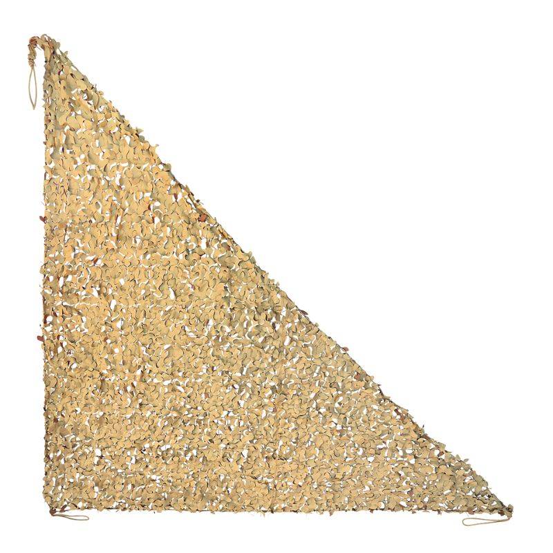 Filet de camouflage triangulaire sable / 3x3x3 - Image 4