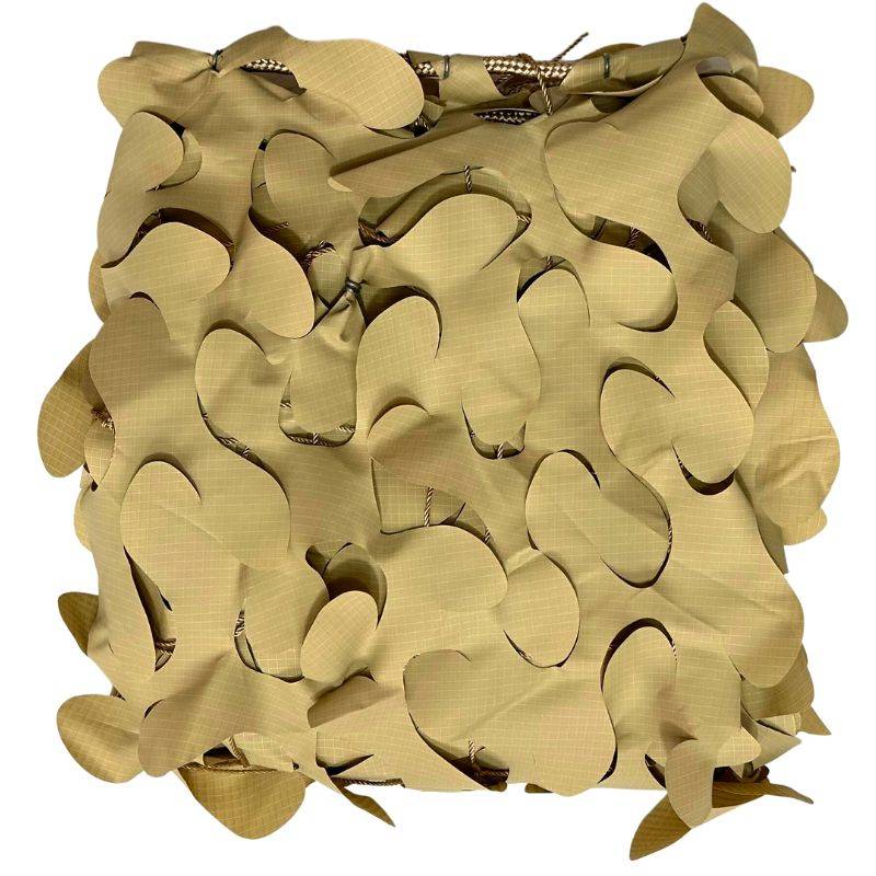 Filet de camouflage triangulaire sable / 3x3x3 - Image 5