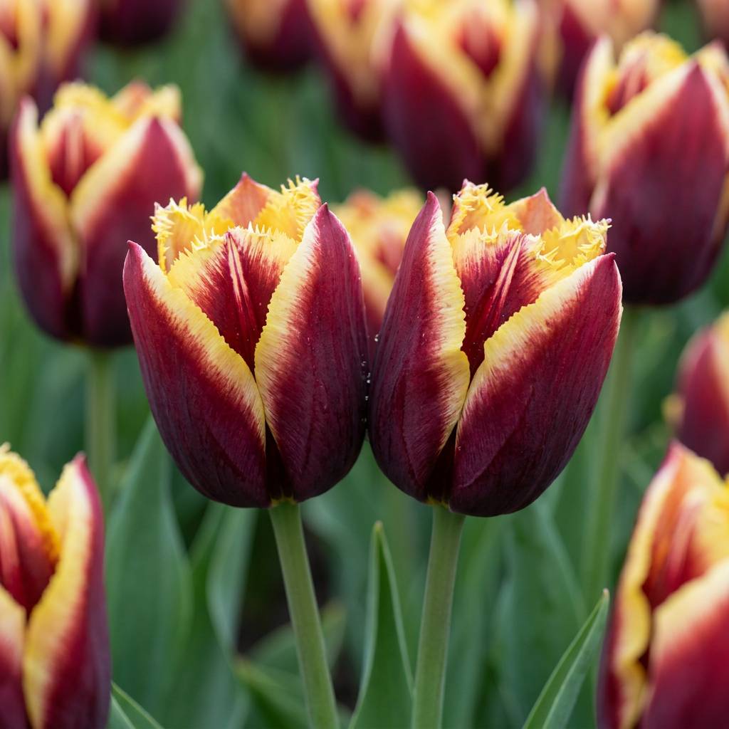 La Green Touch - Tulipe My Favourite Topping en mélange - 15 bulbes - calibre 11/12
