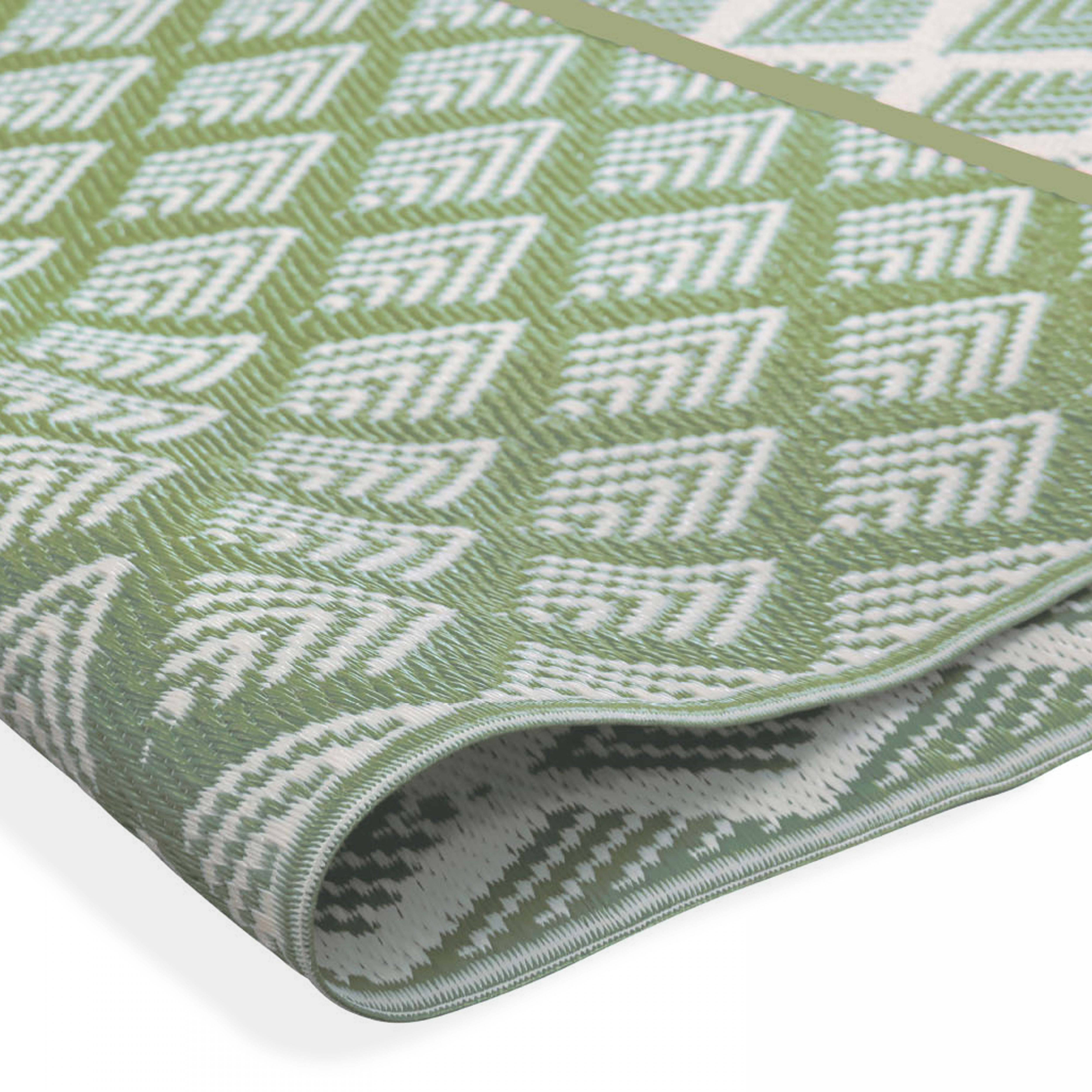 Oviala - Tapis d'extérieur double face en polypropylène tissé 120 x 180 cm - Oviala - Image 4
