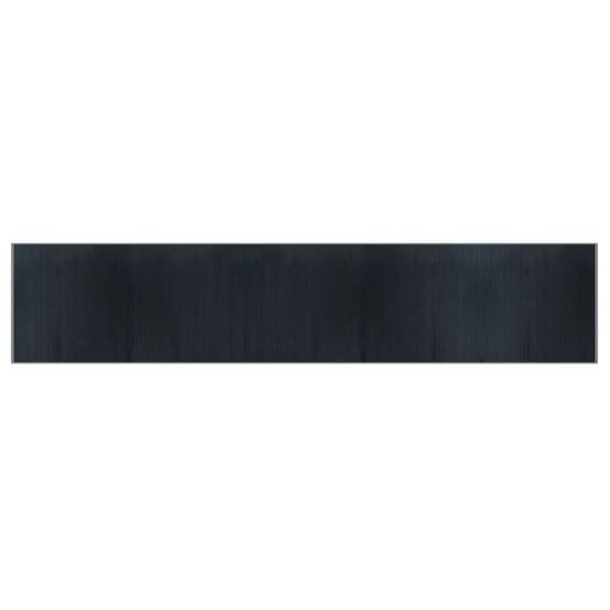 Très Long Tapis de Couloir Gris en Bambou pour Espace Professionnel ou Privé 100x500 cm – ComfortXL Outdoor Living - Image 2