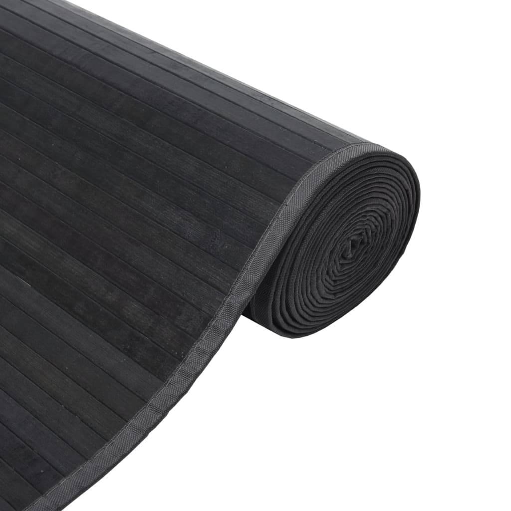 Très Long Tapis de Couloir Gris en Bambou pour Espace Professionnel ou Privé 100x500 cm – ComfortXL Outdoor Living - Image 4