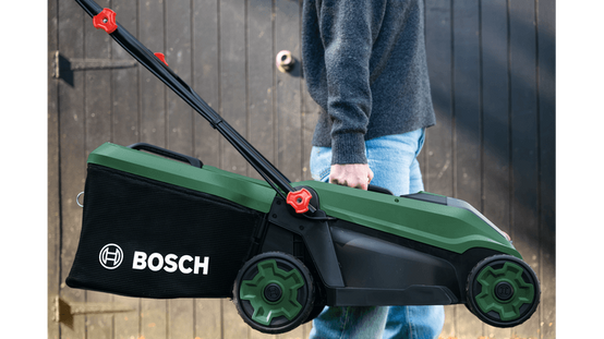 Tondeuse à gazon sans fil ROTAK18V-34 - BOSCH - avec 1 batterie 4,0 Ah - chargeur - 06008B9N00 - Image 4