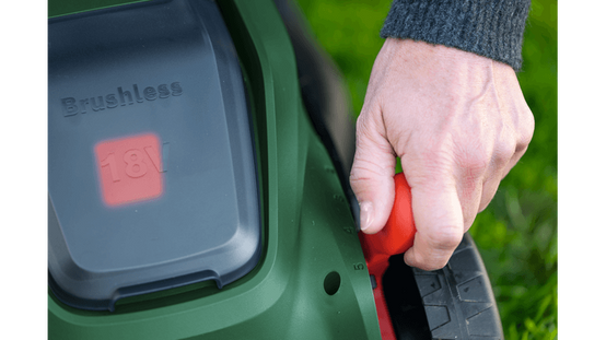 Tondeuse à gazon sans fil ROTAK18V-34 - BOSCH - avec 1 batterie 4,0 Ah - chargeur - 06008B9N00 - Image 7