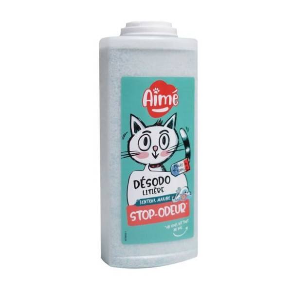AIME Désodorisant pour litiere marine 700ml - Pour chat - Image 4