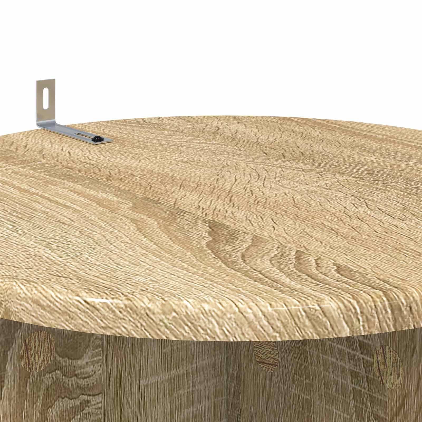 Vidaxl - Support de Plante 2 pcs Chêne Sonoma Ø40 x 100 cm vidaXL 899692 - Image 10