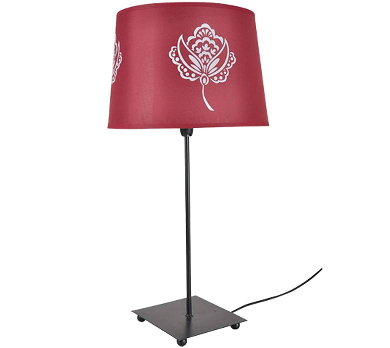 Eden - Lampe metal Fleur Prune - Image 2