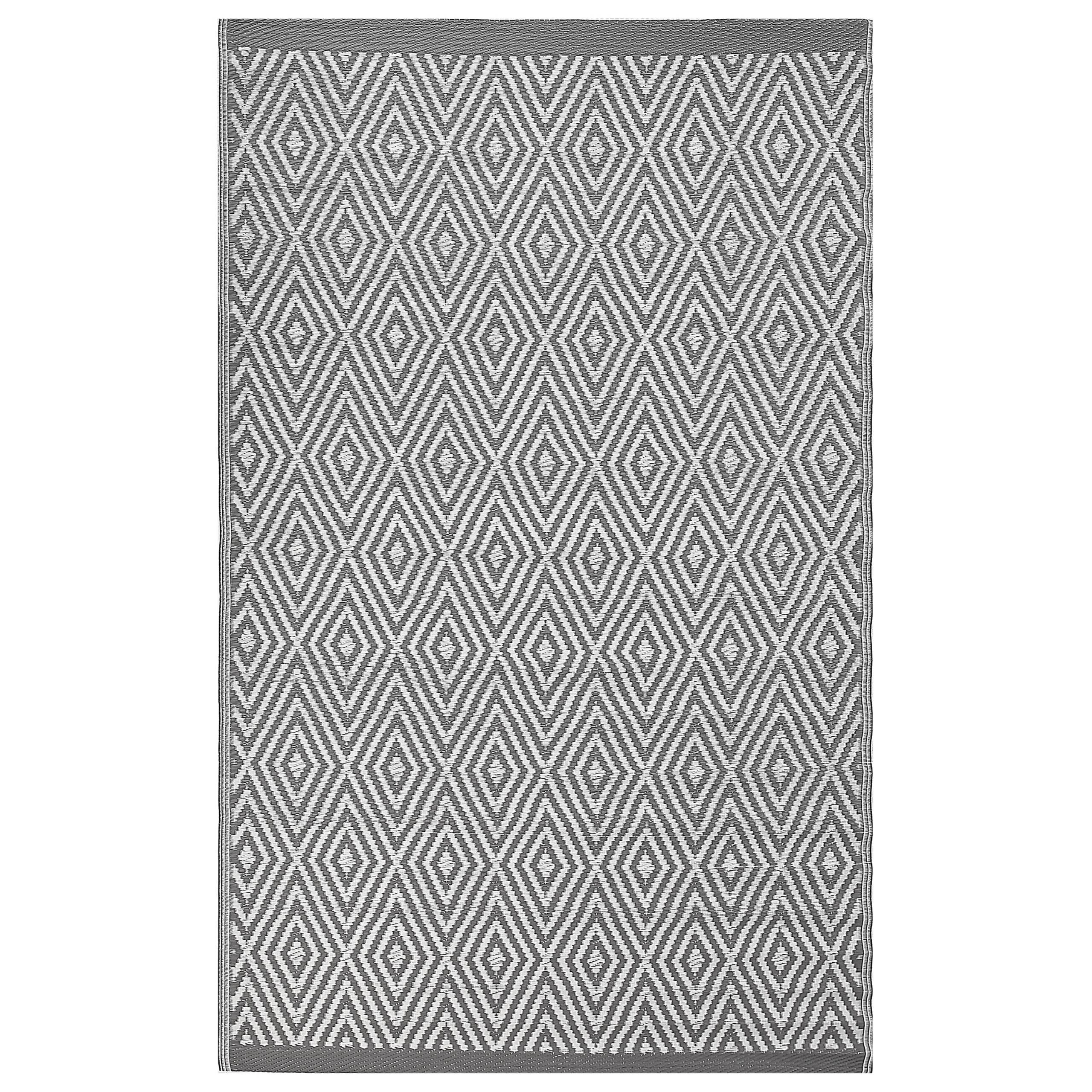 Beliani - Tapis d'extérieur Polypropylène Gris clair SIKAR - Beliani - Image 1
