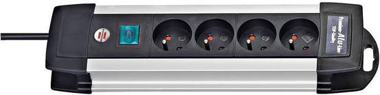 Multiprise Premium-Alu-Line 4 prises 1,8m H05VV-F 3G1,5 | 1391001064 - Brennenstuhl - Image 2